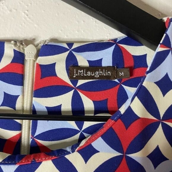 J. McLaughlin Sophia Wellington Print Catalina Cloth Dress - Picture 5 of 6